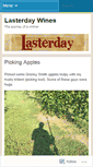 Mobile Screenshot of lasterdaywines.com